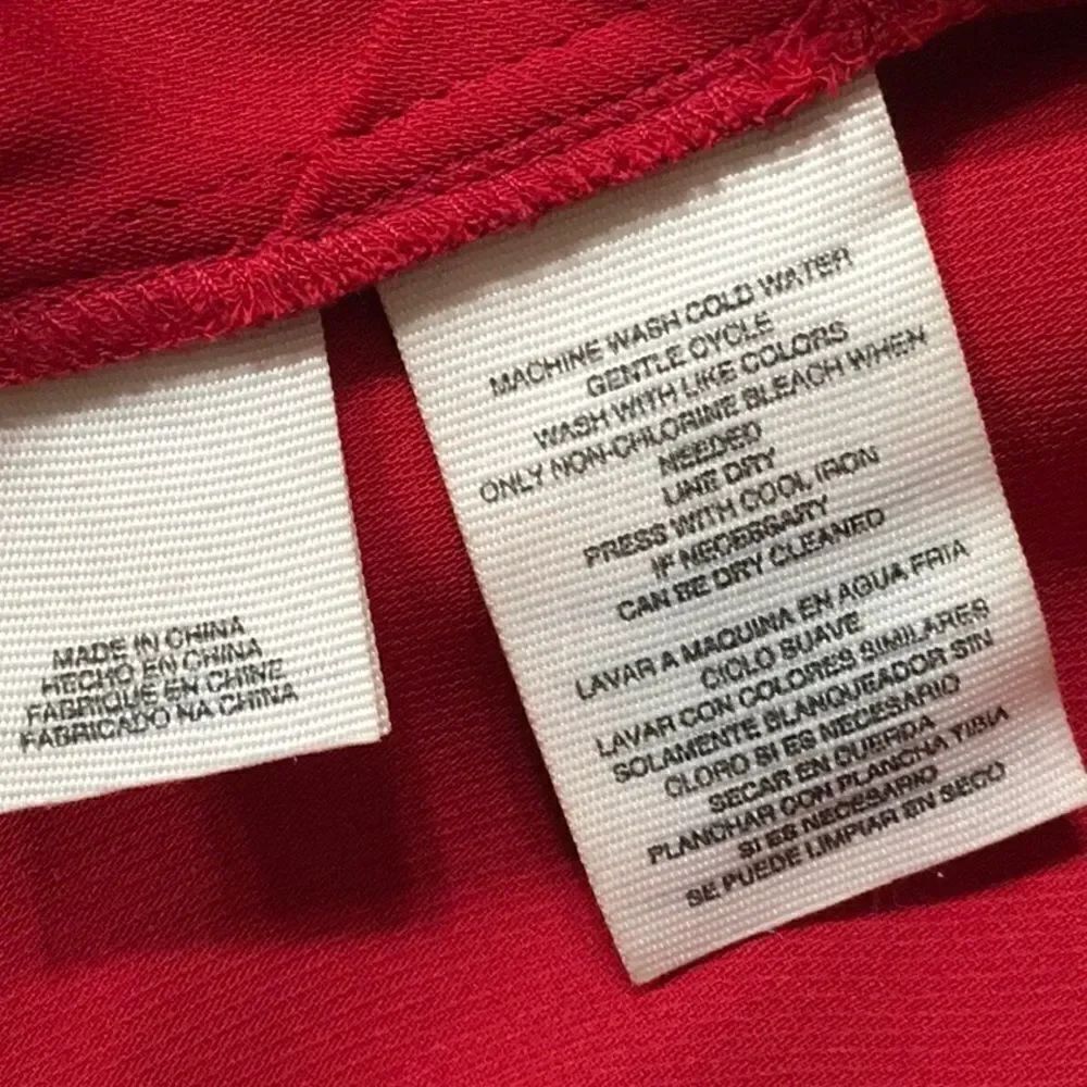Rachel Roy lipstick red top. - Picture 7 of 7